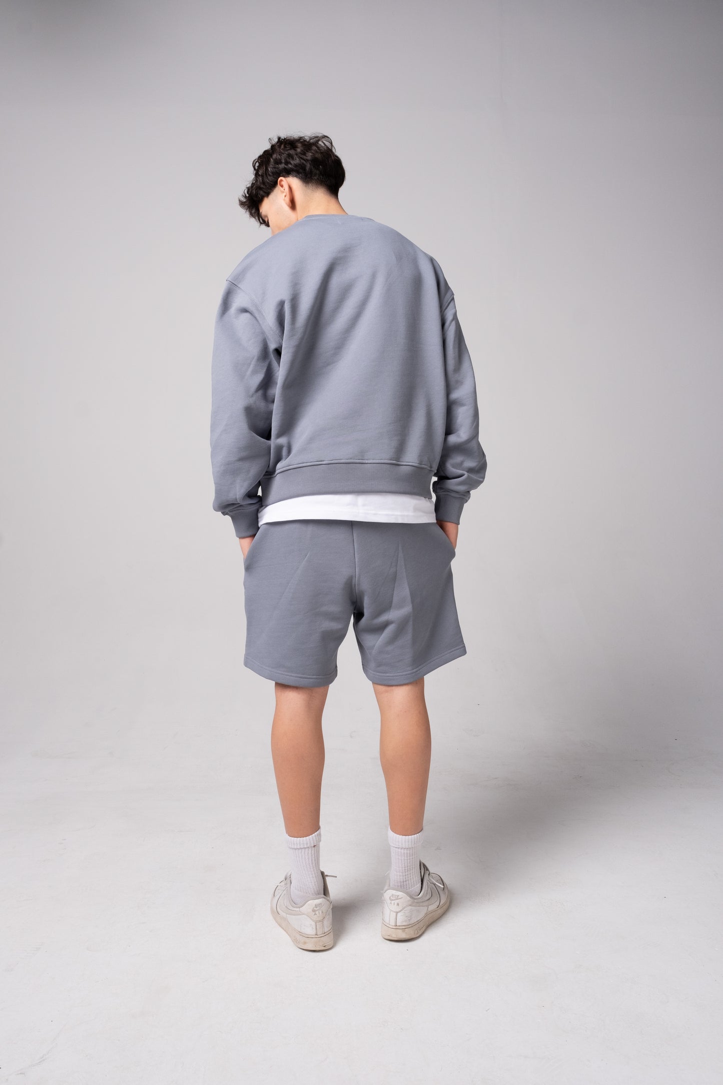 2FRATELLI Oversized Sweatshirt indigo Men - 2FRATELLI