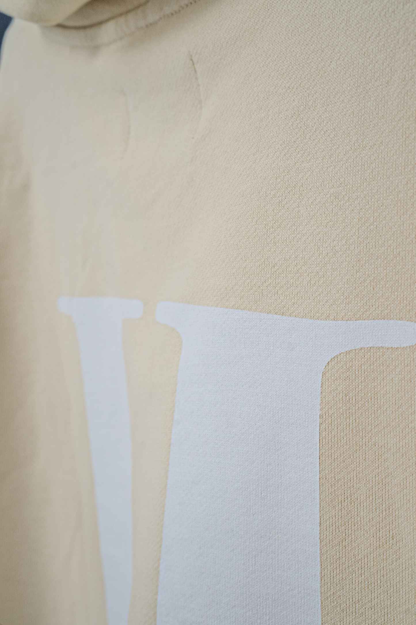 2FRATELLI Oversized Hoodie "II" beige women (unisex) - 2FRATELLI