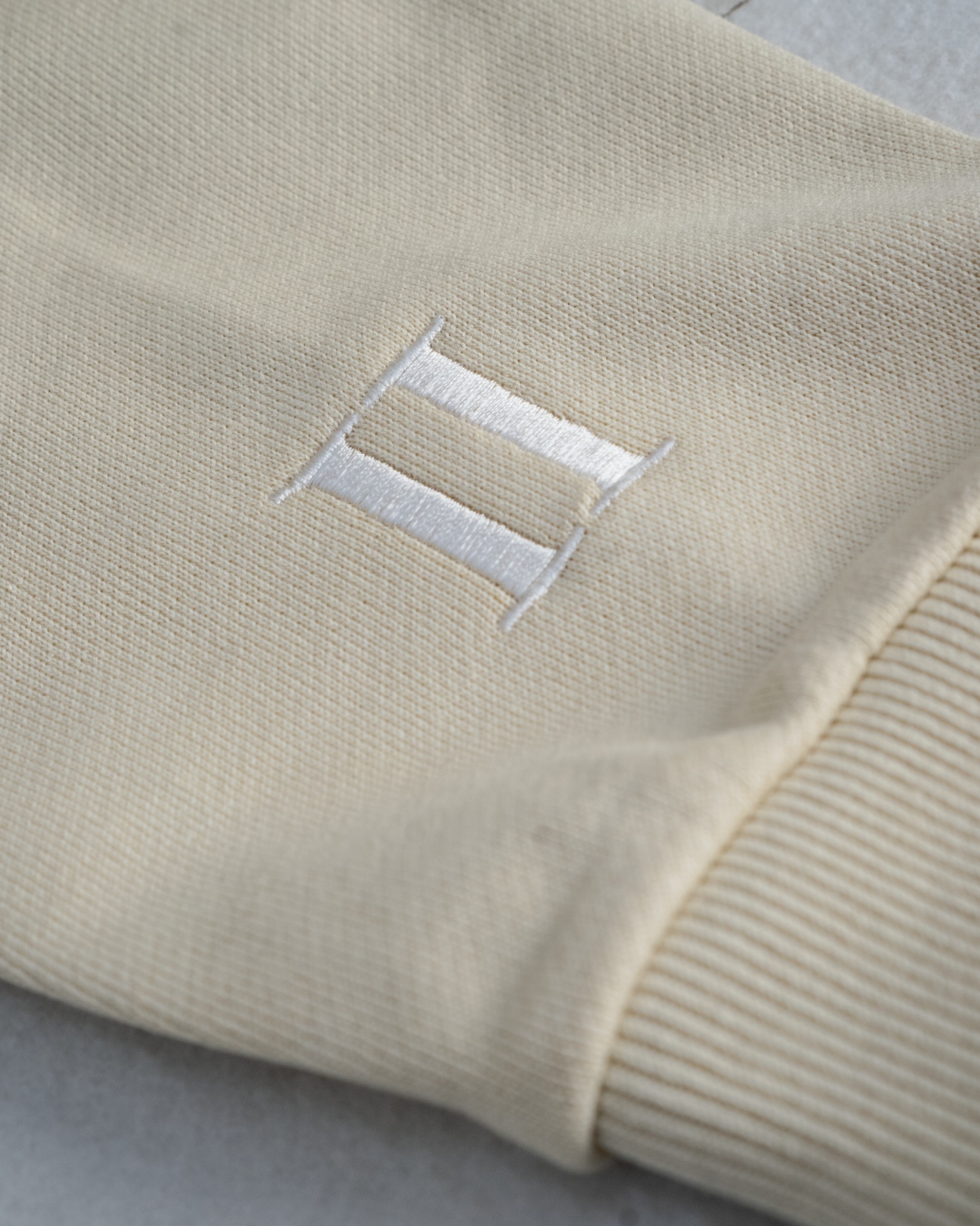 2FRATELLI Oversized Hoodie "II" beige women (unisex) - 2FRATELLI