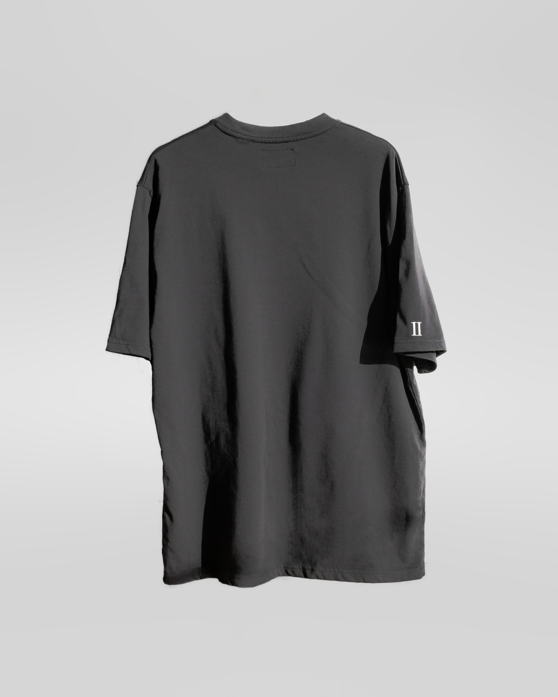 2FRATELLI Oversized front print T-Shirt black (unisex) - 2FRATELLI