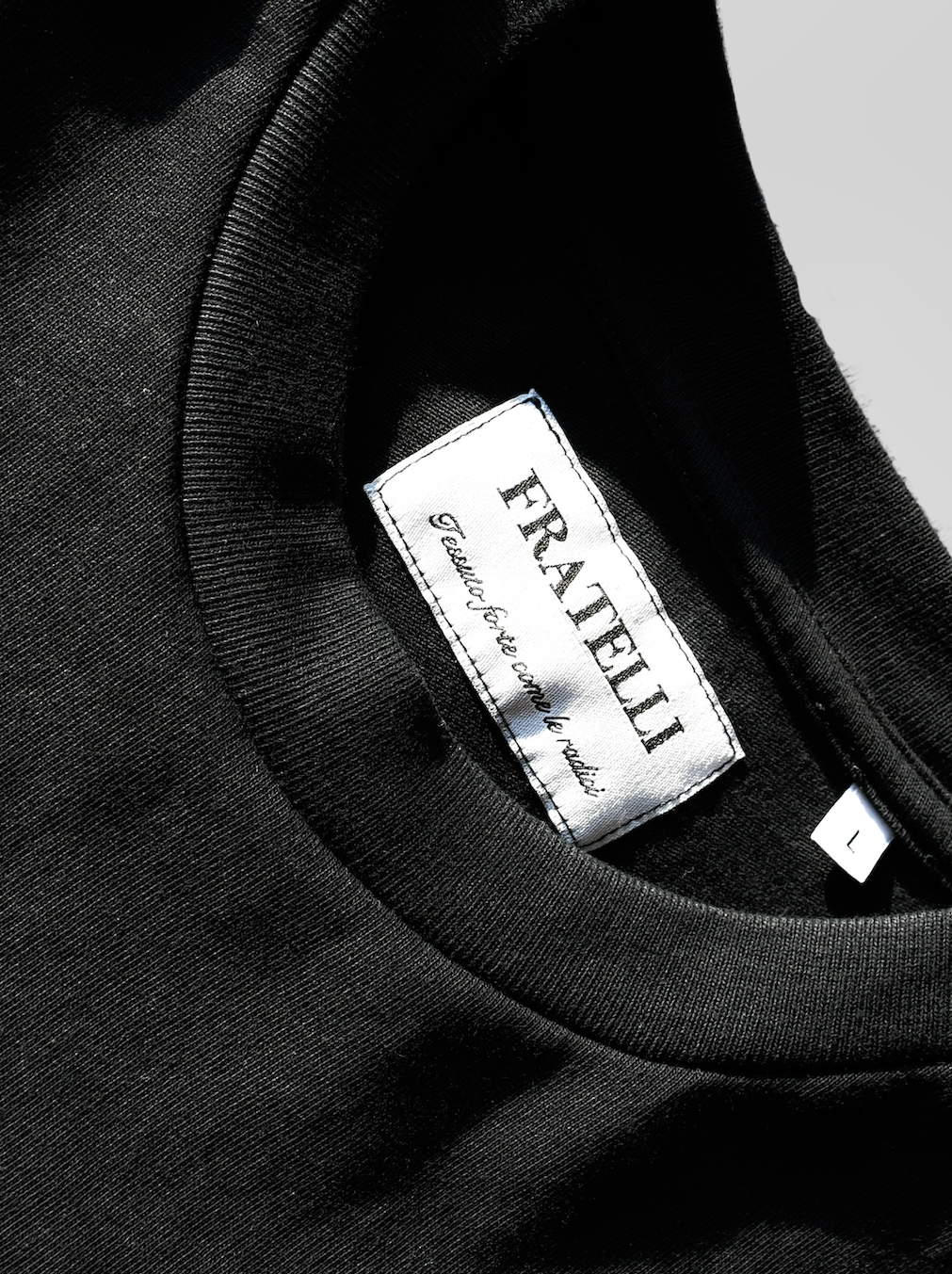 2FRATELLI Oversized T-Shirt black (unisex) - 2FRATELLI