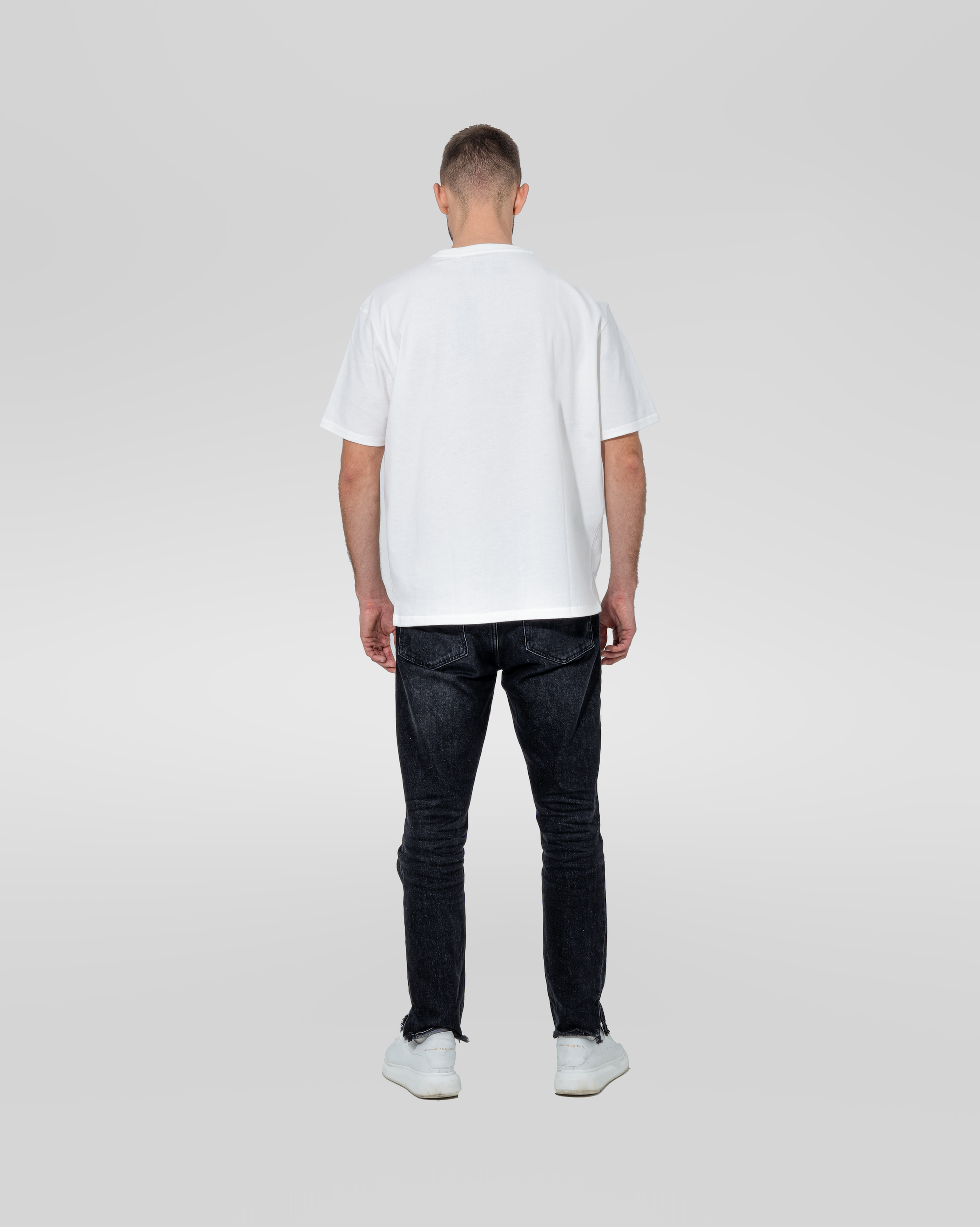2FRATELLI Regular T-Shirt weiss men (unisex) - 2FRATELLI