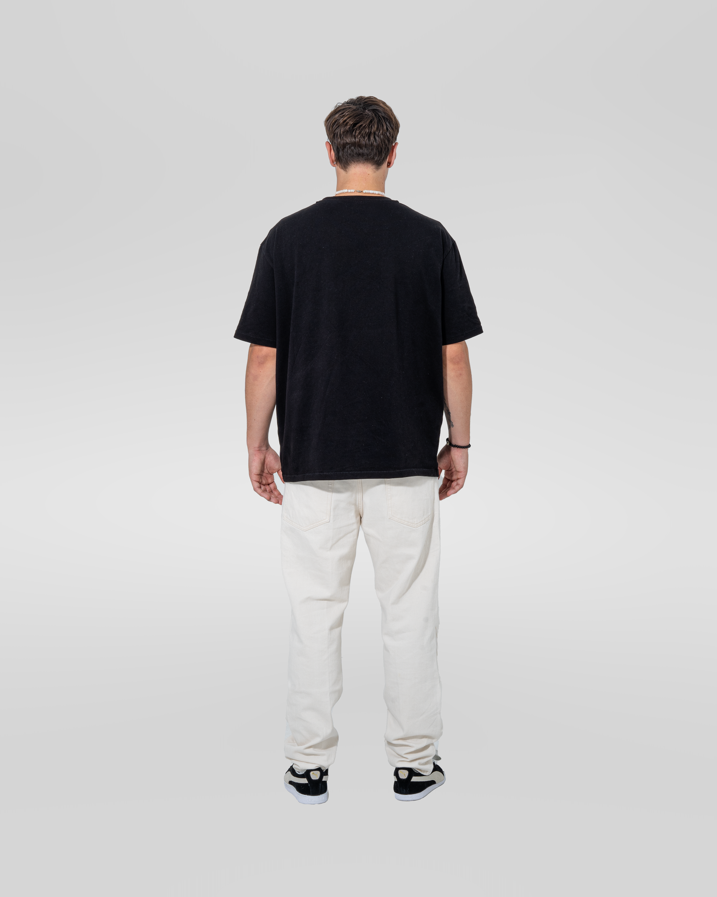 2FRATELLI Oversized T-Shirt schwarz men (unisex) - 2FRATELLI