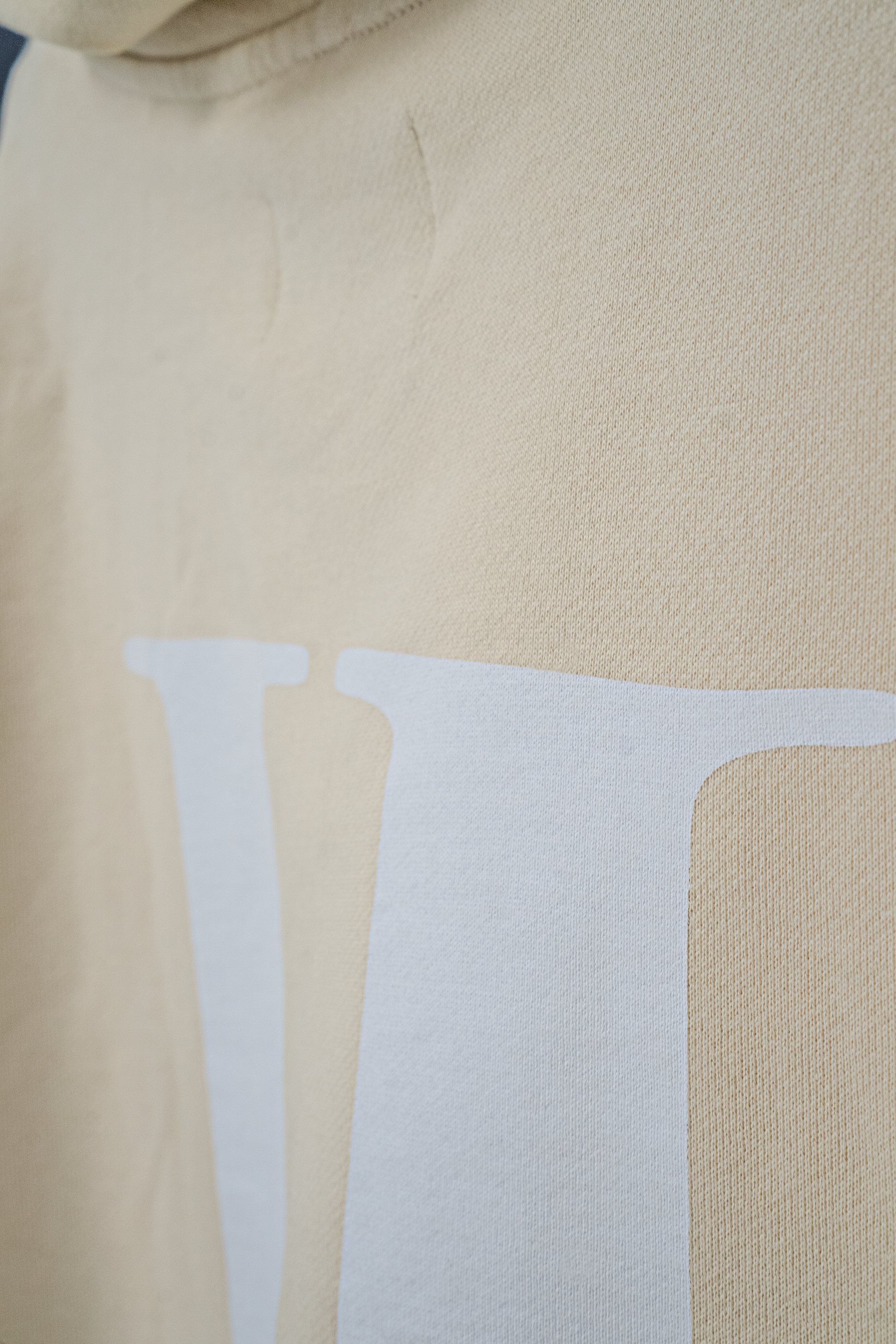 2FRATELLI Oversized Hoodie "II" beige women (unisex) - 2FRATELLI