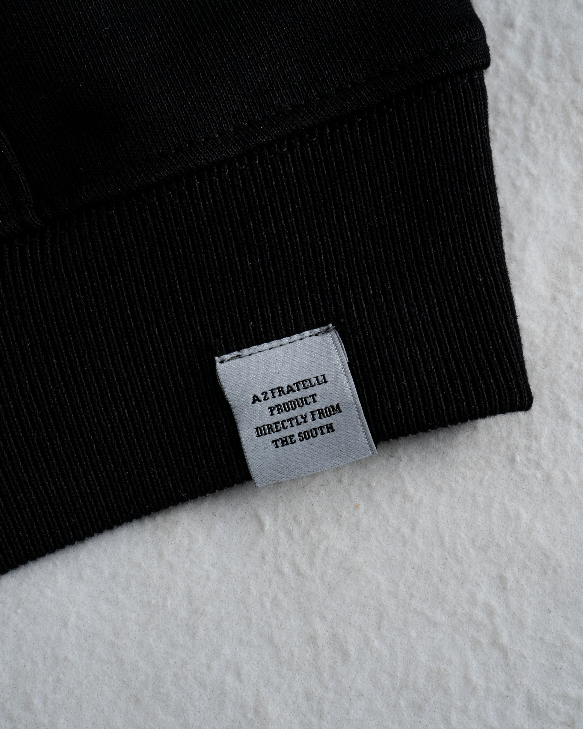 2FRATELLI Oversized Hoodie "Bronzi" schwarz men (unisex) - 2FRATELLI